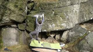 Video thumbnail of Fucknevim, 8A. Sněžník