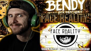 Vapor Reacts #758 | BENDY AND THE INK MACHINE SONG &quot;Face Reality&quot; by Victor McKnight REACTION!!