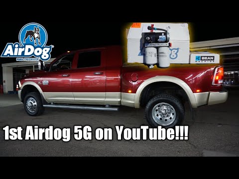 Installing AIRDOG II 5G 220 GPH LIFT PUMP on the CUMMINS!!!