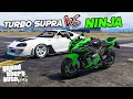 NINJA Superbike vs. Turbo SUPRA | GTA 5