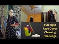 Full Tight Face Covererd Cleaning Challenge Vlog Diwali Cleaning Meenakshi Ki Ghar Grihasti