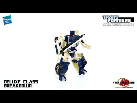 Video Review of the Transformers Combiner Wars: Deluxe Class BREAKDOWN