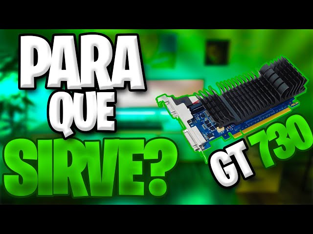 Vídeo relacionado con Asus GT730-4H-SL-2GD5 NVIDIA GeForce GT 730 2GB GDDR5