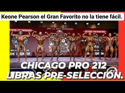 CHICAGO PRO 1er. llamado + Categoría 212 Libras Keone Person el Gran Favorito no la tiene tan fácil.