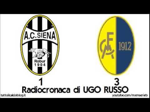 Siena-Modena 1-3 - Radiocronaca di Ugo Russo (3/5/2014) da Radiouno RAI