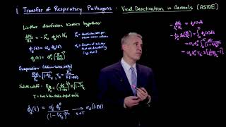 Transfer of respiratory pathogens: Viral deactivation in aerosols (ASIDE)