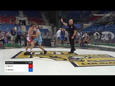 106 Lbs Round Of 64 - Jackson BLum, Michigan Vs Trevor Bishop, New York D52d
