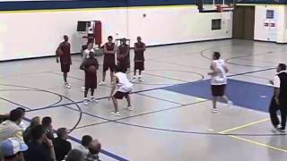 1-on-1 Pressure Drill at Half-Speed and Full-Speed