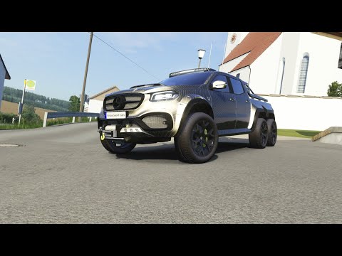 Mercedes-Benz X-Class Carlex EXY Monster X 6X6 at Aspertsham ( Bavaria )