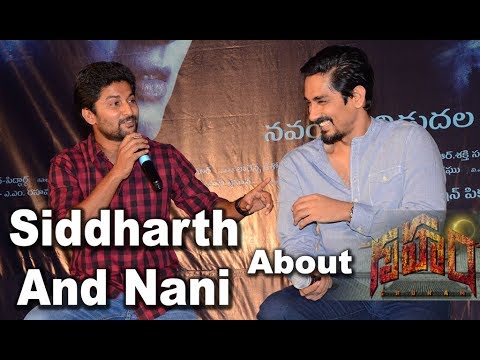 Nani And Siddharth Discussion About Gruham