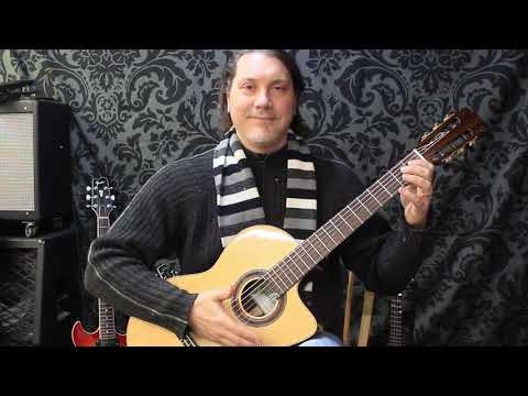 Suzuki Guitar Book 1 slow, play along with Andy Schiller of BeyondGuitar