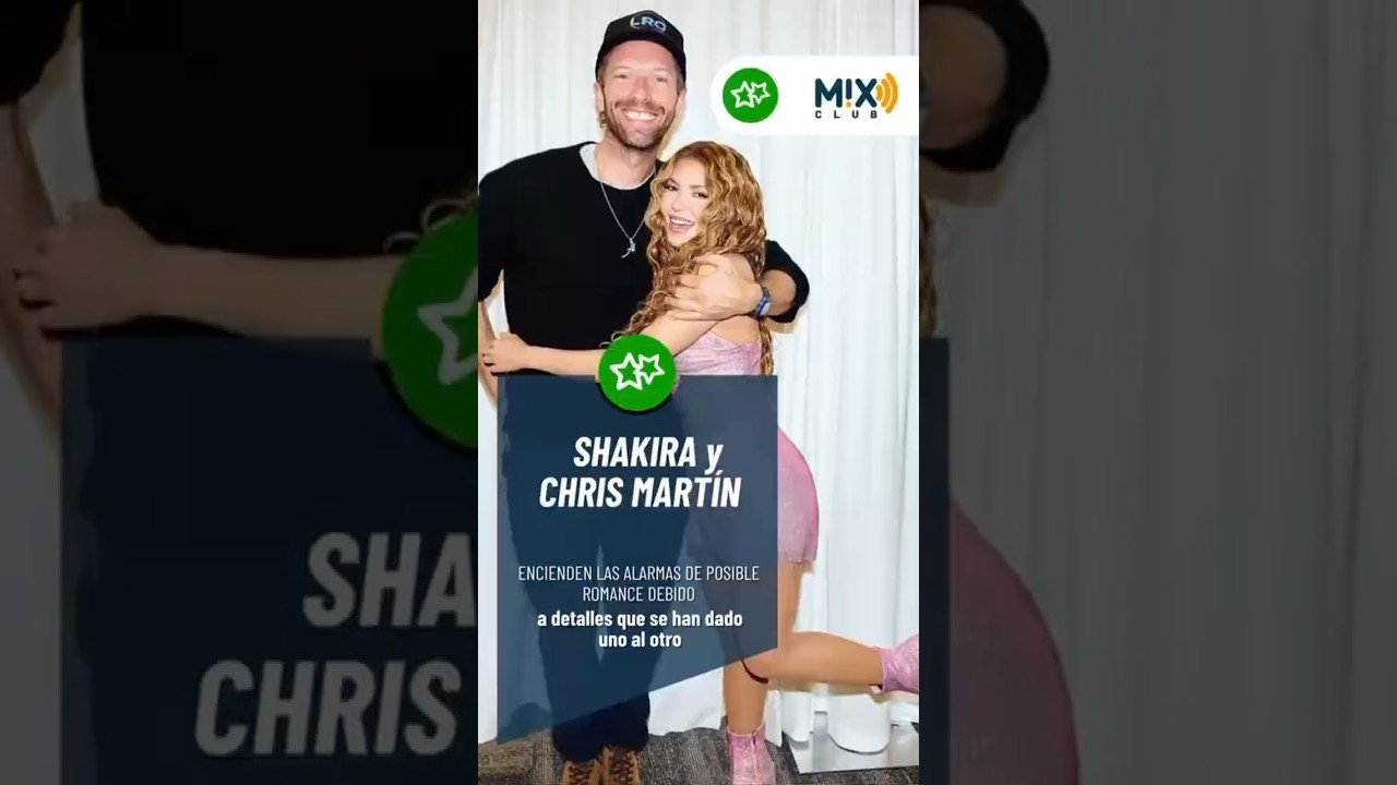 Shakira le dedica canción a Chris Martin en pleno show y hasta se viste de amarillo.