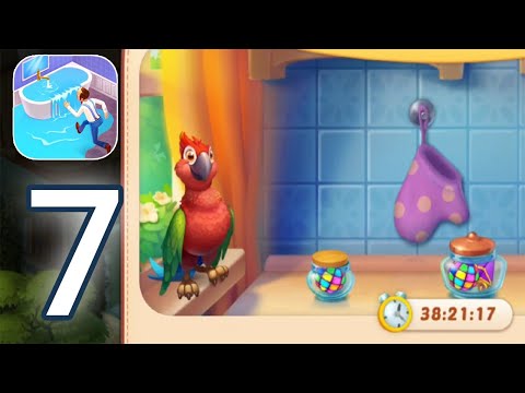 Homescapes - Gameplay Walkthrough Part 7 - Day 2 Level 23 - 25 Completed (iOS, Android)