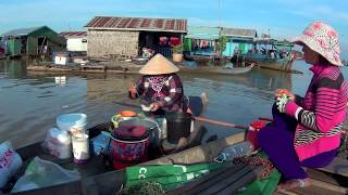Le centre du Cambodge en vidéo