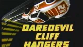 Tyco Daredevil Cliff Hangers Race car game Toy commercial