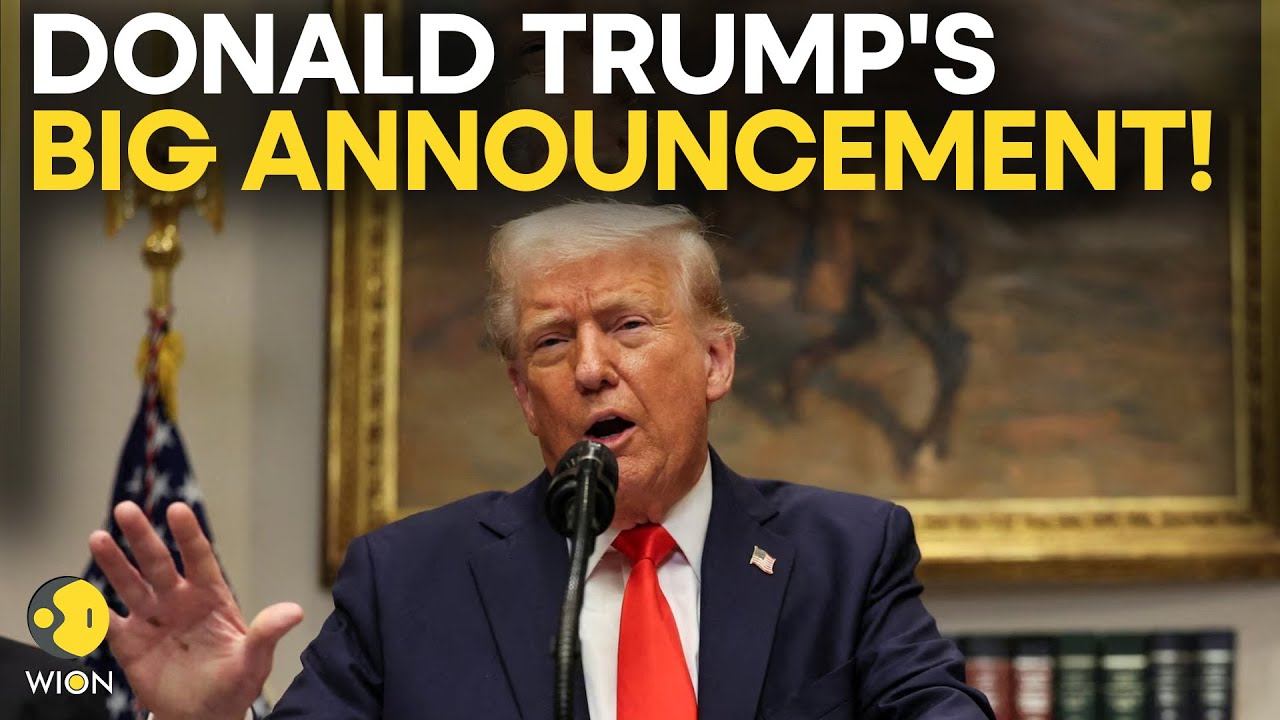 Trump Address LIVE: US President Makes SHOCKING Announcement At A Bill Signing Ceremony | WION Live