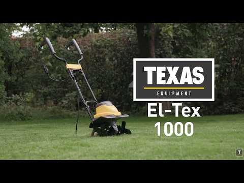 Kultivatorius elektrinis TEXAS EL-TEX 1000 video