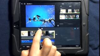 How to detach audio from video in iMovie for the iPad