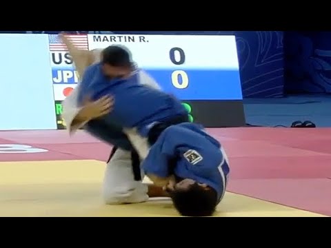 Mens Judo: War on the Floor - Takeshi Sasaki 佐々木 健志 vs Martin Rubin