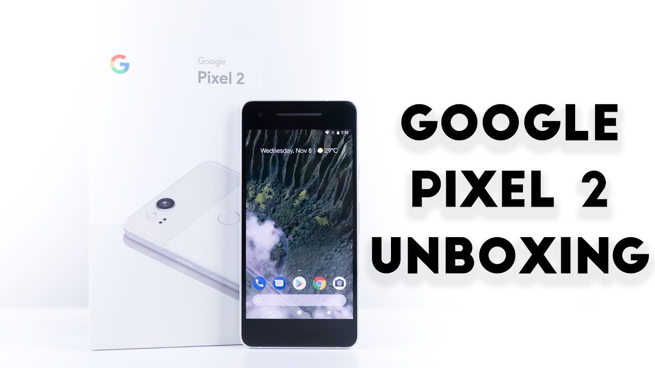 Google Pixel 2 Unboxing