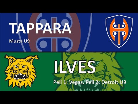 U9 Tappara Musta - Ilves Vegas/Detroit Sentteri 16.1.2022
