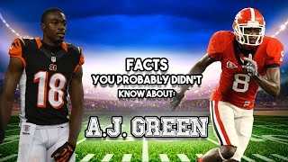 AJ Green: 15 Facts You Probably Didn't Know