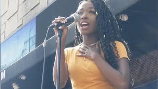 Singing my Note To God to protestors in Hollywood on Juneteenth video