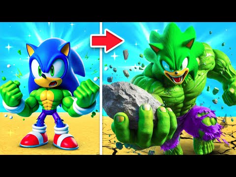 From Sonic To HULK SONIC In GTA 5!