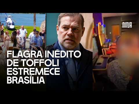 🚨Ministro Toffoli é FLAGRADO recebendo banqueiros e advogado deixa caso do Banco Máster🚨