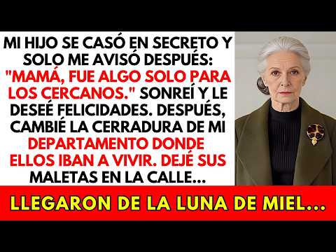 Mi Hijo Se Casó En Secreto: "Fue Solo Para Los Cercanos", Pero La Cerradura Ya Estaba Cambiada...