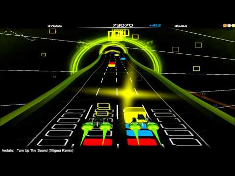 Audiosurf DV Mode -  Turn Up the Sound (Xtigma Mix)