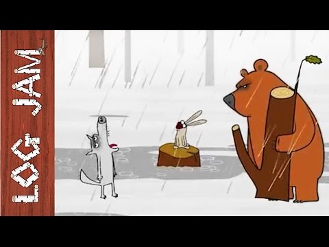 The Rain - funny cartoons || Log Jam series