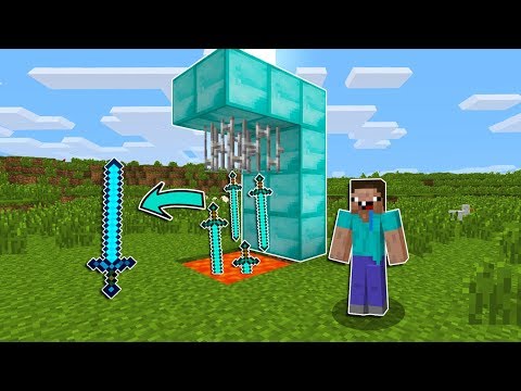 EN UZUN KILIÇ ÇEŞMESİNİ YAPIYORUZ! - Minecraft