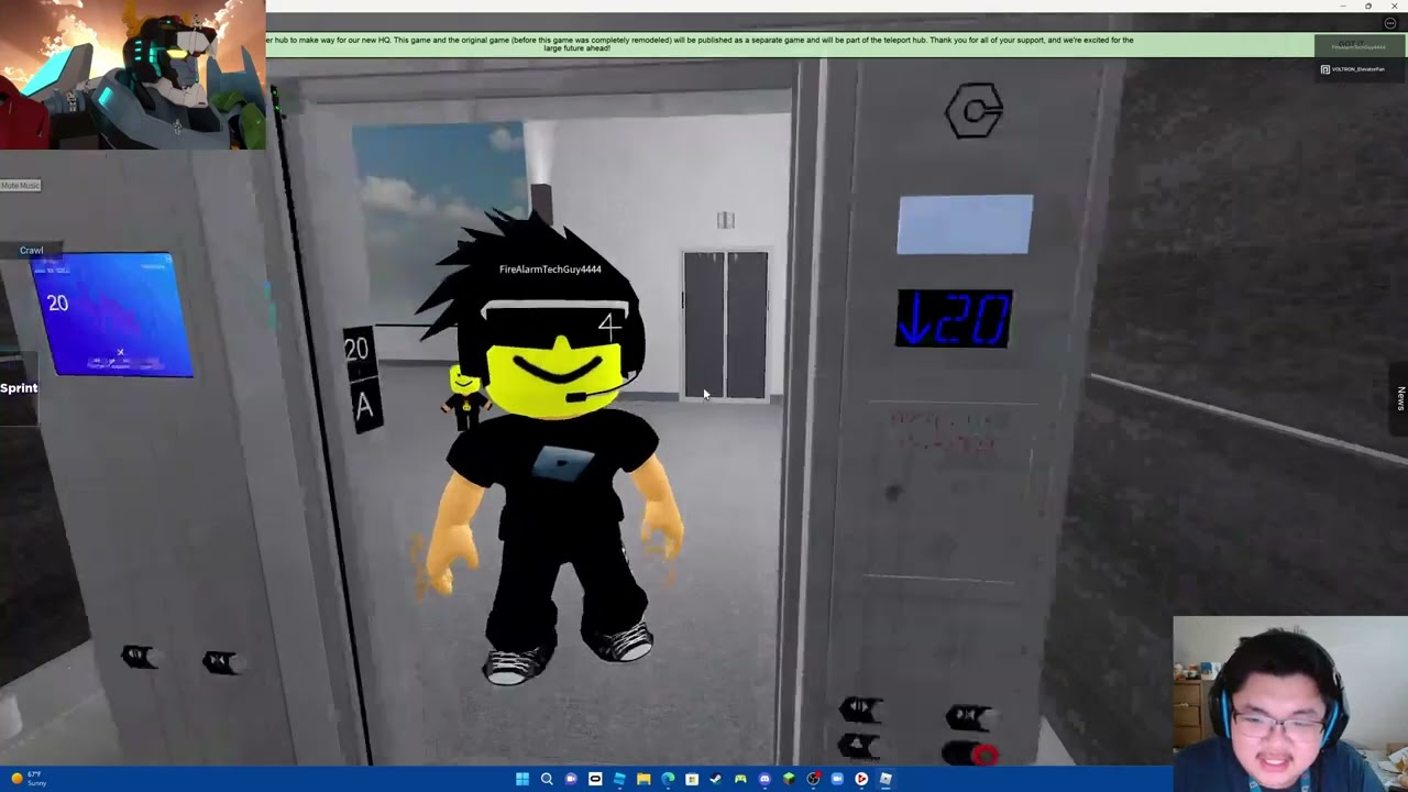 MOD IN PROGRESS! CE HQ Main elevators