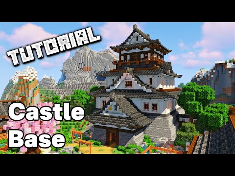 Fantasy Japanese Castle Base | Minecraft Tutorial