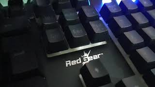How to change the lights on RedGear Blaze 3 | Gaming Keyboard