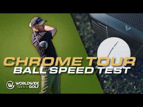 Callaway Quantum Driver & Chrome Tour | Ball Speed Challenge
