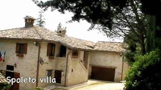 preview picture of video 'Spoleto holiday Villa in Central Italy'