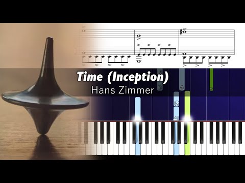 Hans Zimmer - Time (Inception) - Piano Tutorial + SHEETS