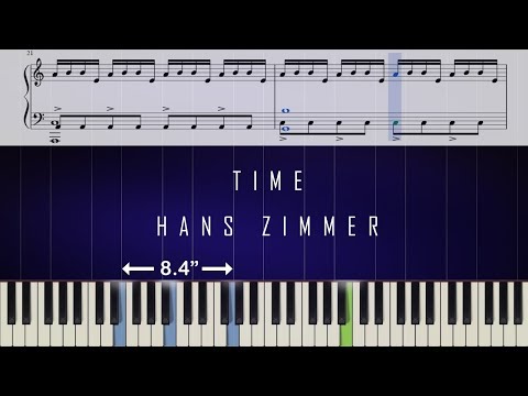 Hans Zimmer - Time (Inception) - Piano Tutorial + SHEETS