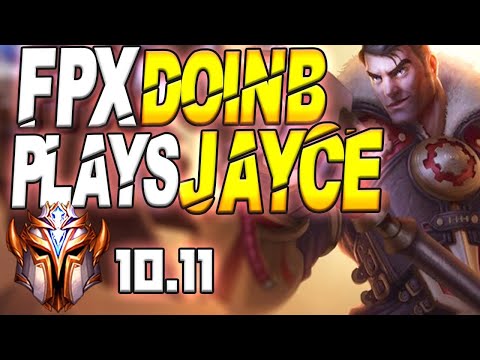 FPX Doinb Plays Jayce vs Qiyana Mid Lane - 10.11