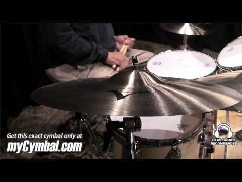 Zildjian 18" A Crash Ride Cymbal - Played by Harold Jones (A0022-1060113G)