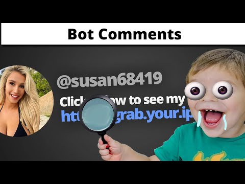 Bot Comments on YouTube be like