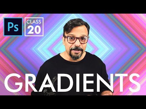 Gradients Adobe Photoshop for Beginners Class 20 Urdu Hindi