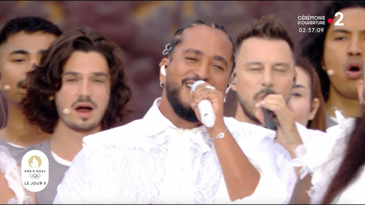 Slimane - Live Symphonique @ La Basilique de St Denis - JO Paris 2024 (pré-ouverture)