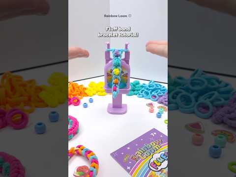RAINBOW LOOM FLUFF BAND