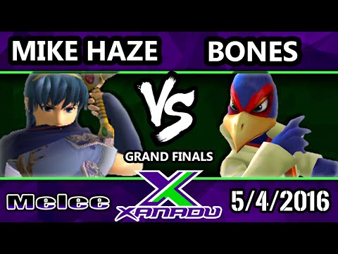 S@X 148 SSBM Grand Finals - Bones (Falco) Vs. Mike Haze (Marth, Fox)