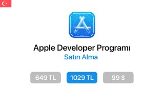 Apple Developer Program - Apple Geliştirici Hesabı Satın Alma