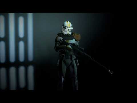 327TH STAR CORPS 4K ULTRA WALKAROUND - STAR WARS BATTLEFRONT 2