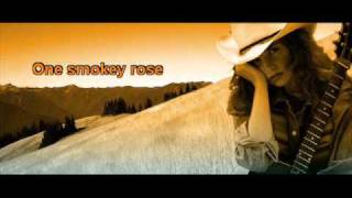One smokey rose